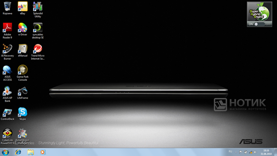  Asus U35Jc,   Windows 7