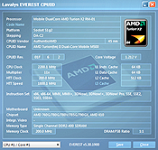 Asus K70AD Everest CPU Test