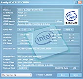 Asus UL20A Everest CPU Test