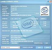 Asus UL20A Everest CPU Test