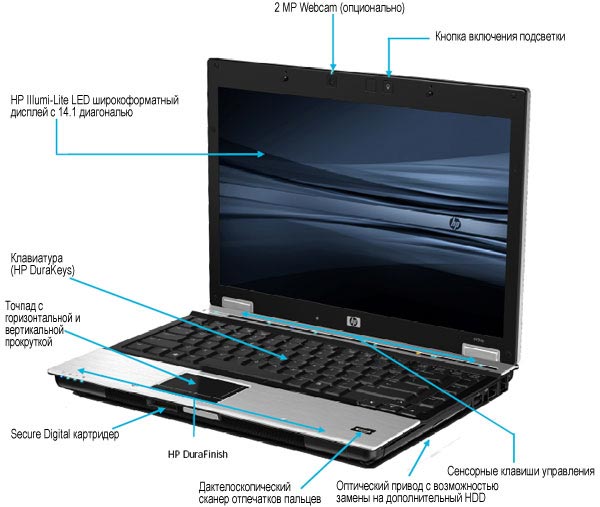 Hewlett-Packard EliteBook 6930p 