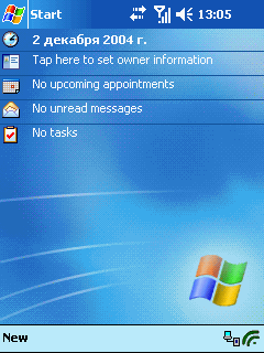  HP iPAQ h6340 -  Today