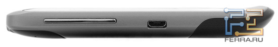    HTC Desire S:  micro-USB    