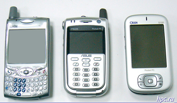 Palm Treo 650, ASUS P505  Qtek s100