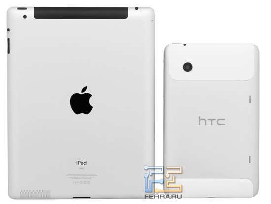 HTC Flyer  Apple iPad 2
