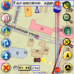 PocketGPS Pro Moscow   HP iPAQ hw6515