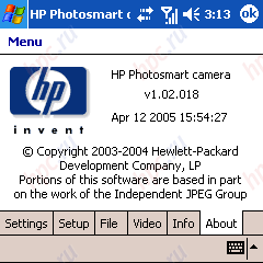 HP iPAQ hw6515