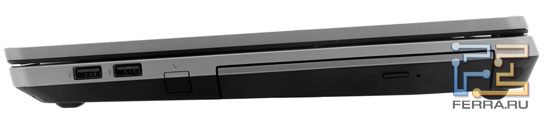   HP ProBook 4530s:  USB,  
