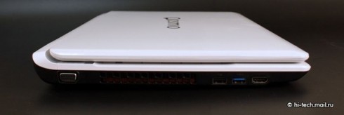  Toshiba Qosmio F750:  3D-