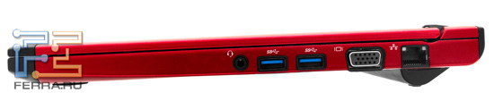   Dell Vostro V131:  , USB 3.0, D-SUB, RJ-45