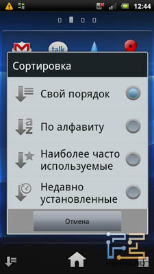      Sony Ericsson Xperia pro