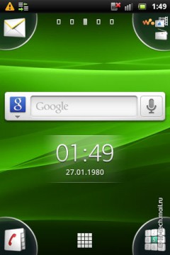  Sony Ericsson Live with Walkman:   Android