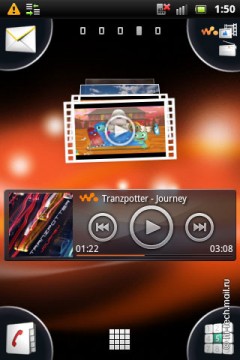  Sony Ericsson Live with Walkman:   Android