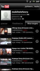  Sony Ericsson Xperia Pro:    Android