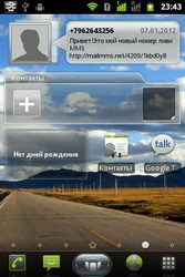  Gigabyte GSmart G1345:  SIM-  Android 2.3