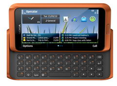  Nokia E7:    Symbian