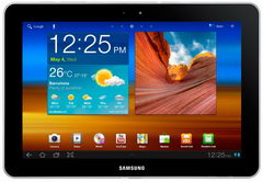  Samsung Galaxy Tab 10.1:   iPad