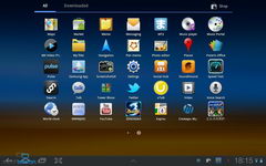  Samsung Galaxy Tab 10.1:   iPad