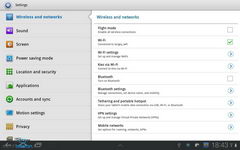  Samsung Galaxy Tab 10.1:   iPad