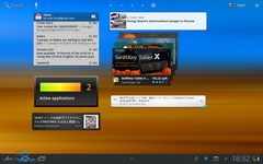  Samsung Galaxy Tab 10.1:   iPad