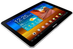  Samsung Galaxy Tab 10.1:   iPad