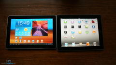  Samsung Galaxy Tab 10.1:   iPad