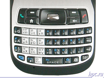 HTC S620: QWERTY-