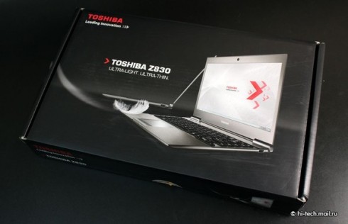  Toshiba Portege Z830:  