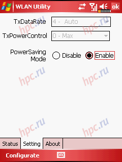 Glofiish M700: Wi-Fi