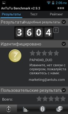 Prestigio MultiPhone 4040 DUO