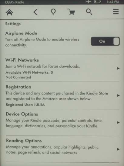 Amazon Kindle Paperwhite