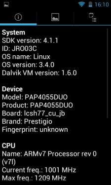 Prestigio MultiPhone PAP4055 DUO