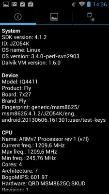 Fly IQ 4411 Quad Energie 2