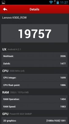 Lenovo K900 Lenovo K900