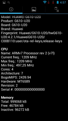 Huawei G610-U20