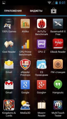 Prestigio MultiPhone 5501