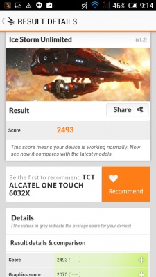 ALCATEL ONETOUCH Idol Alpha