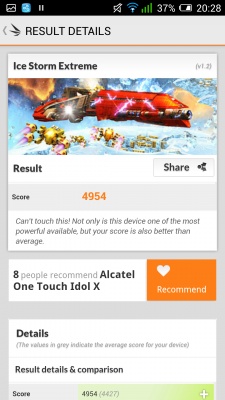 ALCATEL ONETOUCH Idol +