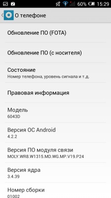 ALCATEL ONETOUCH Idol Х+ ALCATEL ONETOUCH Idol Х+
