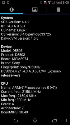 Sony Xperia Z1 Compact