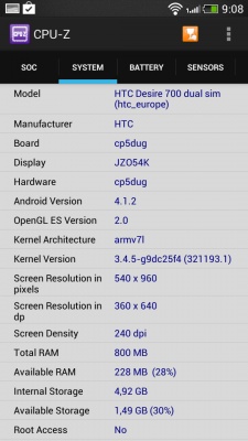 HTC Desire 700 Dual SIM HTC Desire 700 Dual SIM
