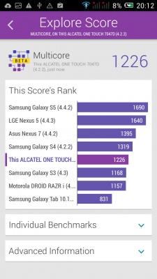 ALCATEL ONETOUCH POP C9