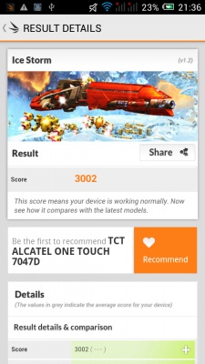 ALCATEL ONETOUCH POP C9