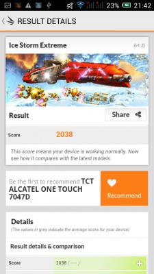 ALCATEL ONETOUCH POP C9