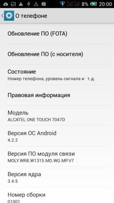 ALCATEL ONETOUCH POP C9 ALCATEL ONETOUCH POP C9