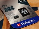 Verbatim Pro microSDHC U3 (256 ГБ) - ударостійка та вологозахищена карта для відео 4К