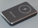 Verbatim Charge 'n' Go (MCP-10GY) – металевий повербанк з магнітною зарядкою