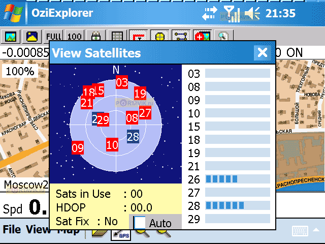  HTC x7500 (Advantage)