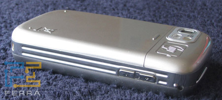 HP iPAQ rw6815: левая боковая грань