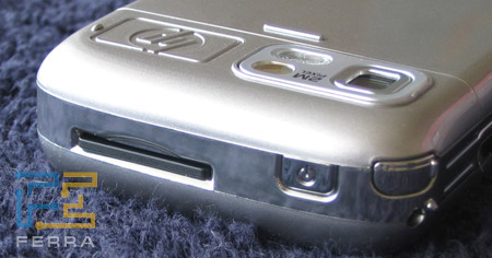 HP iPAQ rw6815: верхний торец